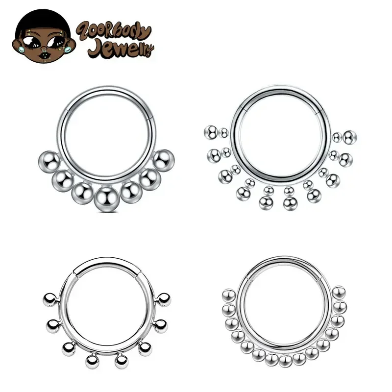 Zoor Body Jewelry - ASTM F136 titane antiallergique Septum Piercing