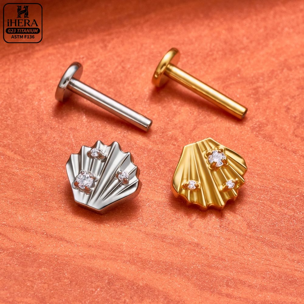 Lot en vrac de piercings en ti - Body Jewelry Vertical Labret avis et prix