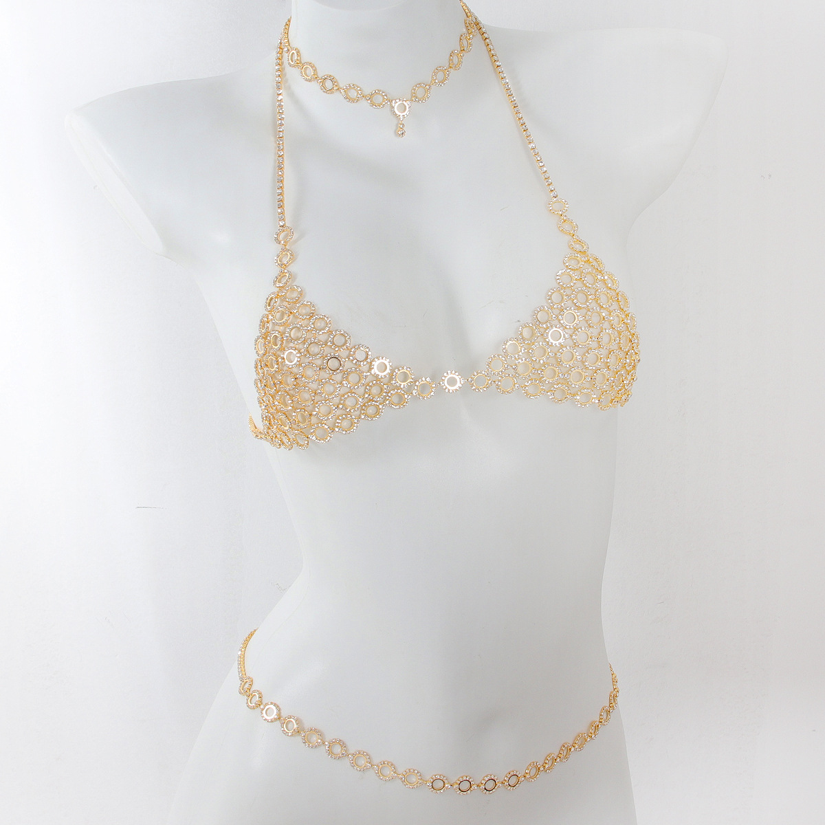 Soutien-gorge en biscuits de s - Body Jewelry Necklace avis et prix
