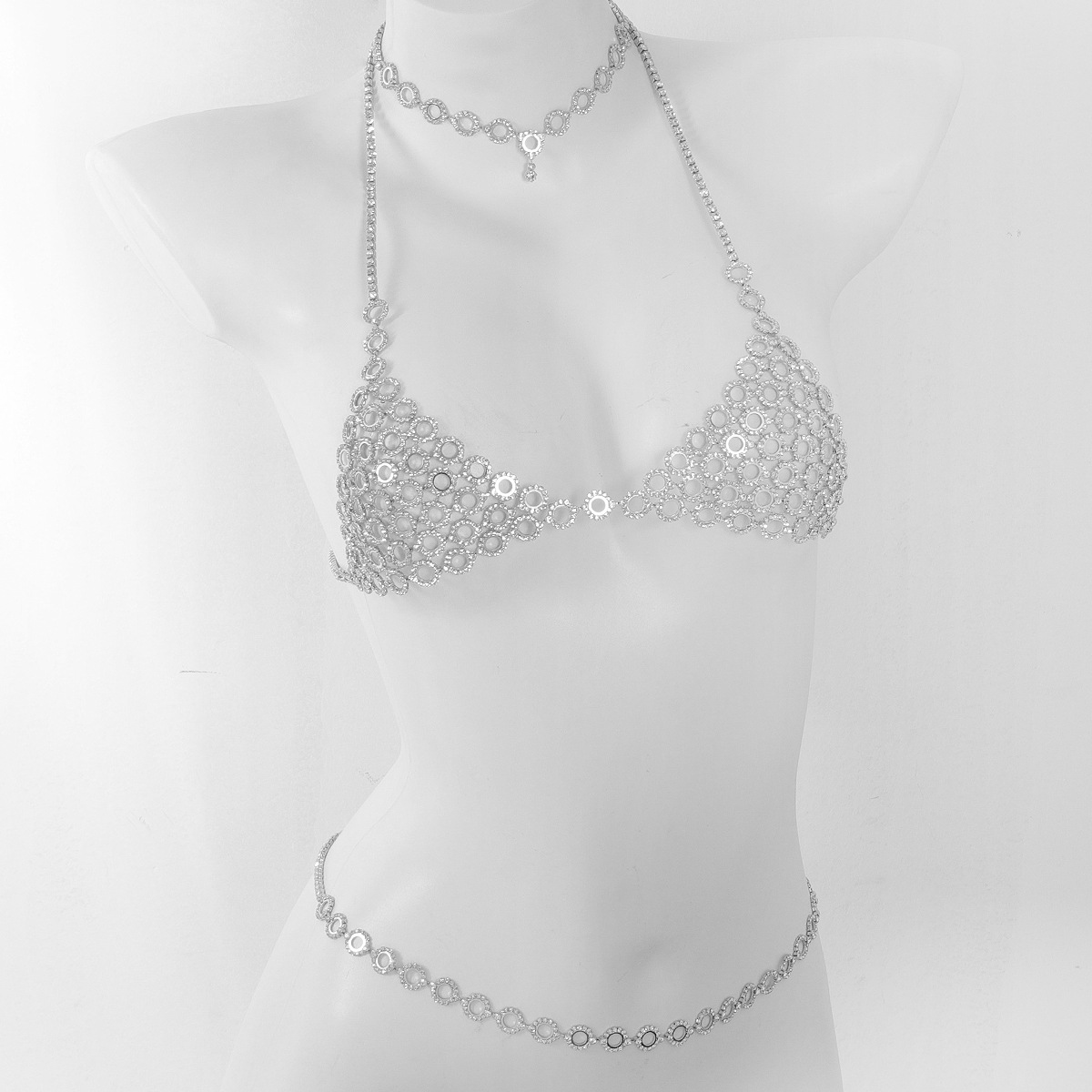 Soutien-gorge en biscuits de s - Body Jewelry Necklace avis et prix