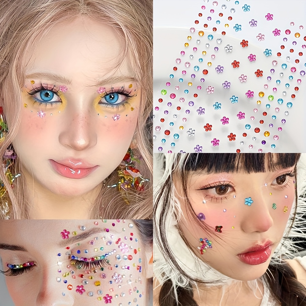 1 Feuille d'Autocollants Color - Body Jewelry Stickers avis et prix