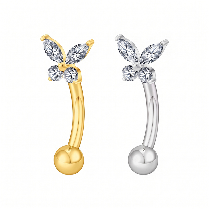 Piercing Labret Vertical en Ti - Body Jewelry Vertical Labret avis et prix