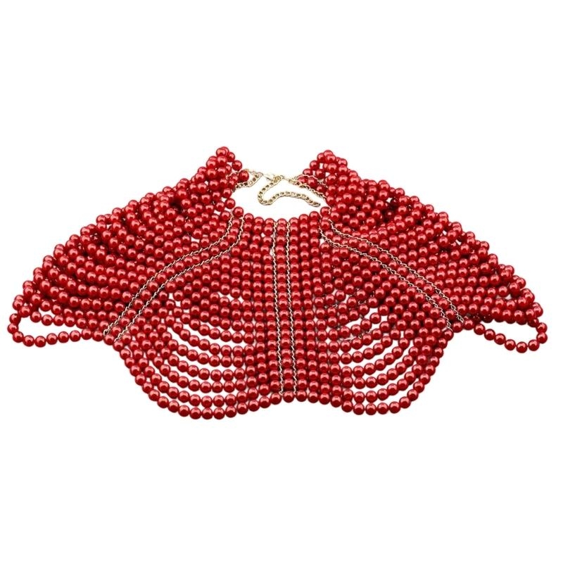 49MD – châle multicouche éléga - Body Jewelry Necklace avis et prix