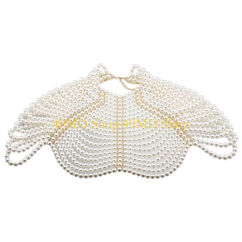 49MD – châle multicouche éléga - Body Jewelry Necklace avis et prix