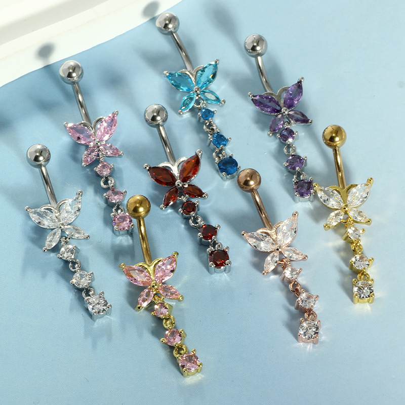 Piercing de nombril en acier i - Body Jewelry Belly Button Rings avis et prix