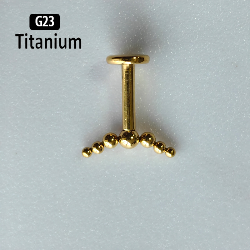 G23 titane Piercing 7 pièces b - Body Jewelry Vertical Labret avis et prix