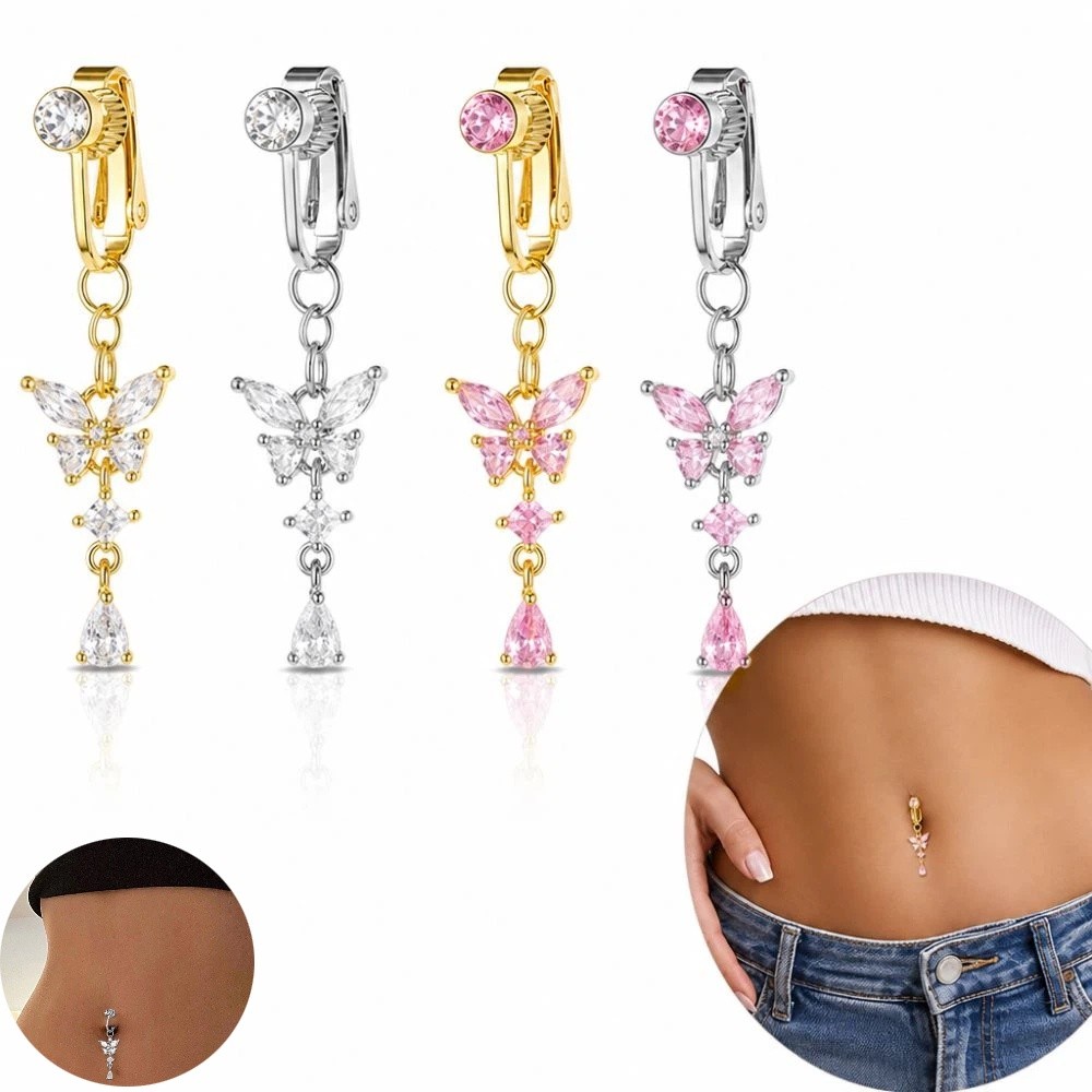 Faux piercing de nombril à cli - Body Jewelry Belly Button Rings avis et prix