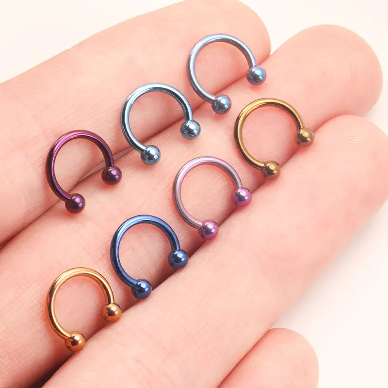 5 pièces ASTM F136 titane fer  - Zoor Body Jewelry avis et prix