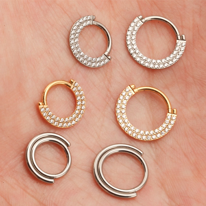 ASTM F136 titane Clicker Septu - Zoor Body Jewelry avis et prix