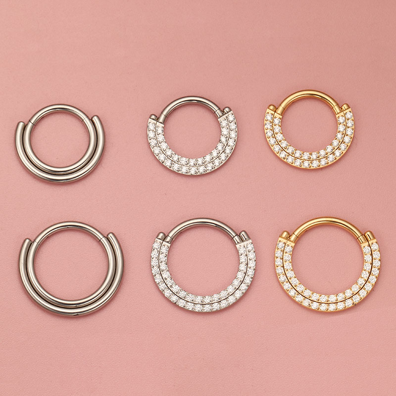 ASTM F136 titane Clicker Septu - Zoor Body Jewelry avis et prix