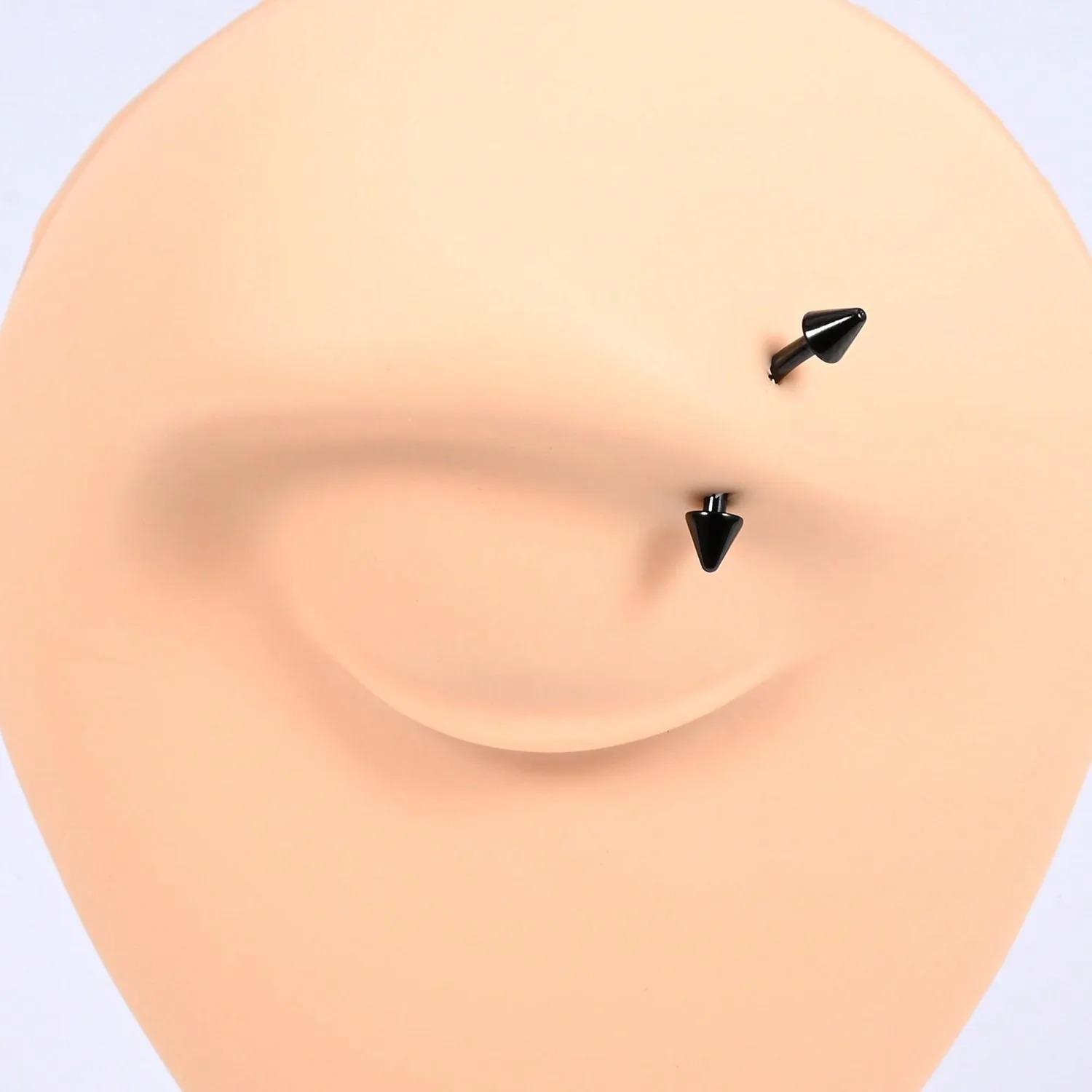 15 pièces 16g Bijoux de pierci - Body Jewelry Vertical Labret avis et prix