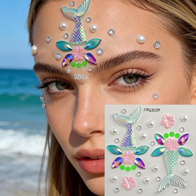 Autocollants pour le visage, s - Body Jewelry Stickers avis et prix