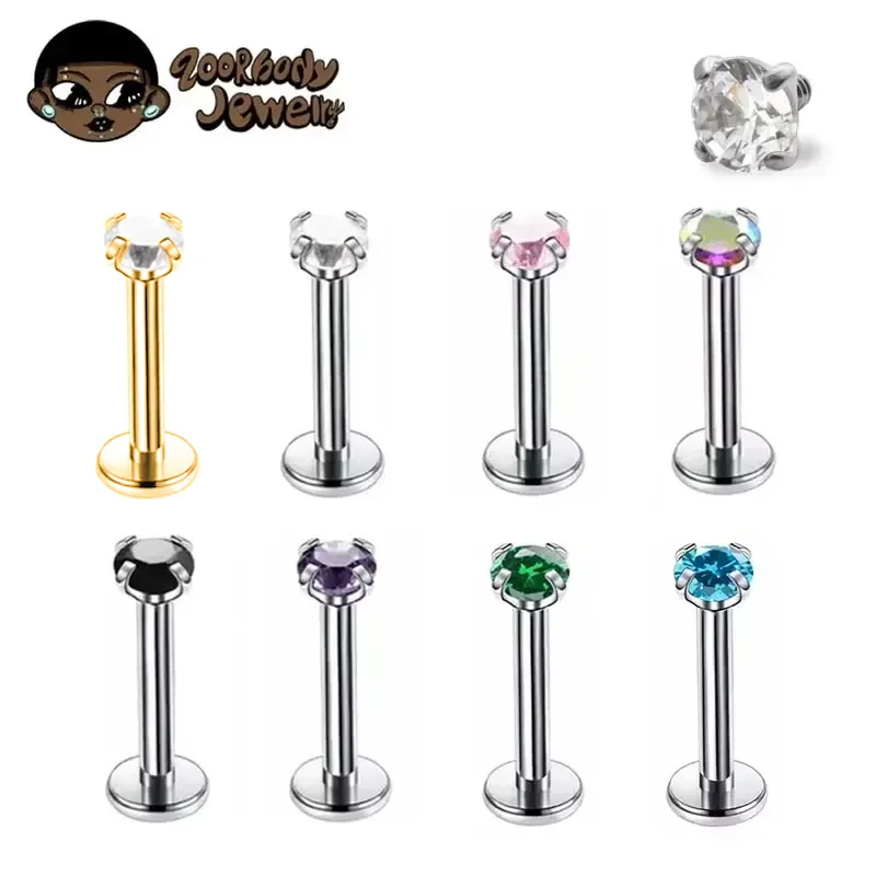 1 pièces G23 titane Piercing C - Zoor Body Jewelry avis et prix