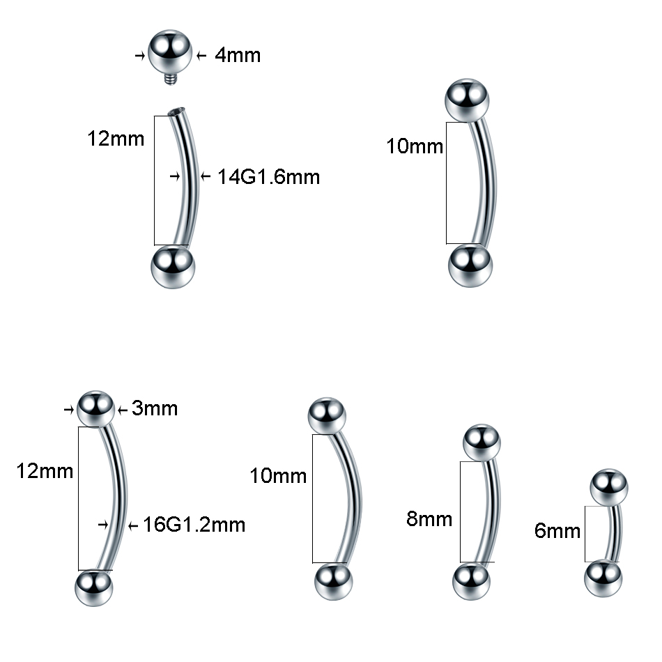 10 pièces/lot G23 titane sourc - Zoor Body Jewelry avis et prix