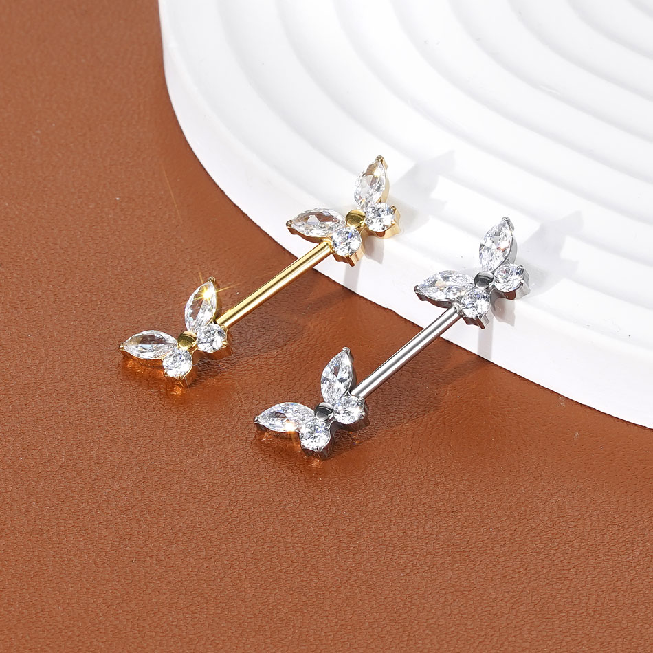 1 pièce Barbell de piercing po - Zoor Body Jewelry avis et prix