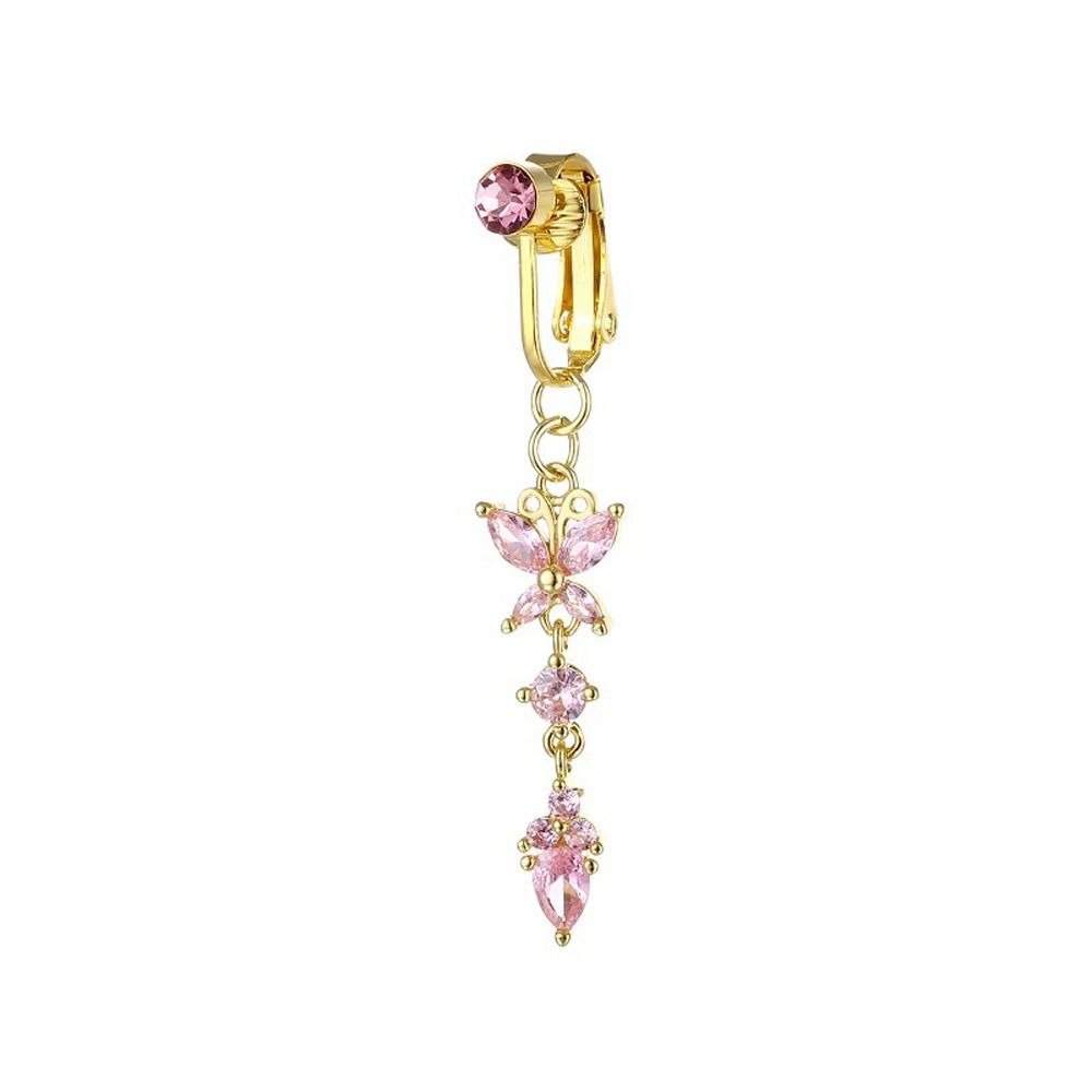 Clip de piercing de nombril po - Body Jewelry Belly Button Rings avis et prix