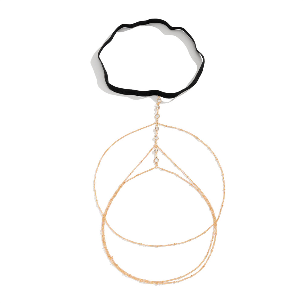Chaîne de jambe élastique bohè - Body Jewelry For Sale avis et prix