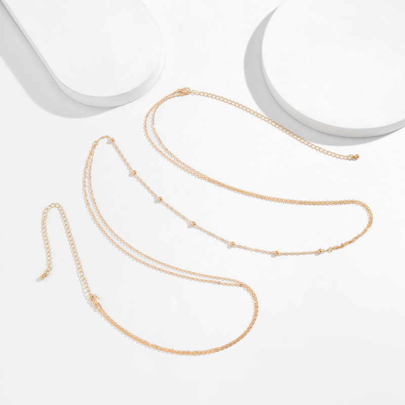 Chaîne de corps simple pour fe - Body Jewelry Necklace avis et prix