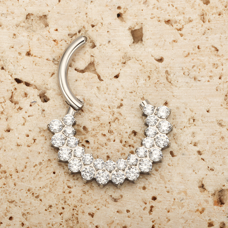 ASTM F136 titane Clicker Septu - Zoor Body Jewelry avis et prix