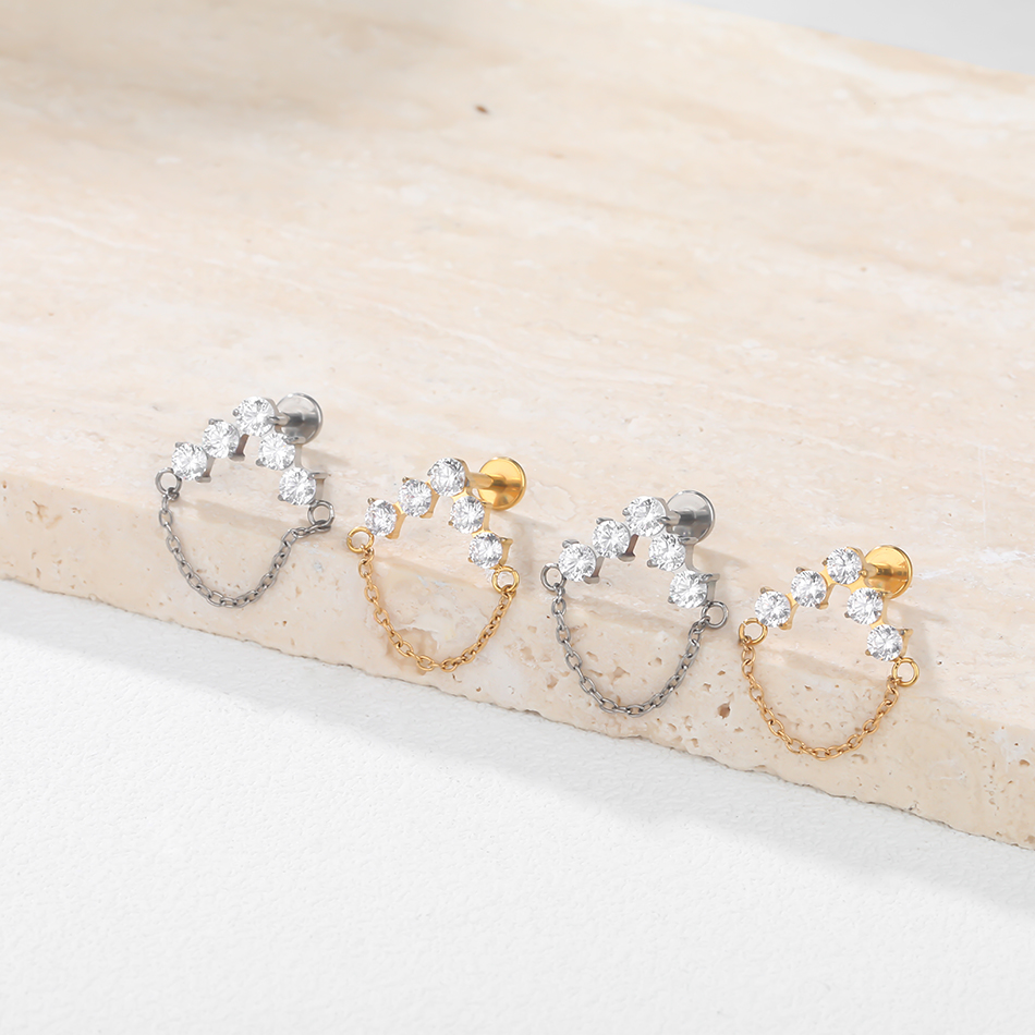 Boucles d'oreilles en titane p - Zoor Body Jewelry avis et prix