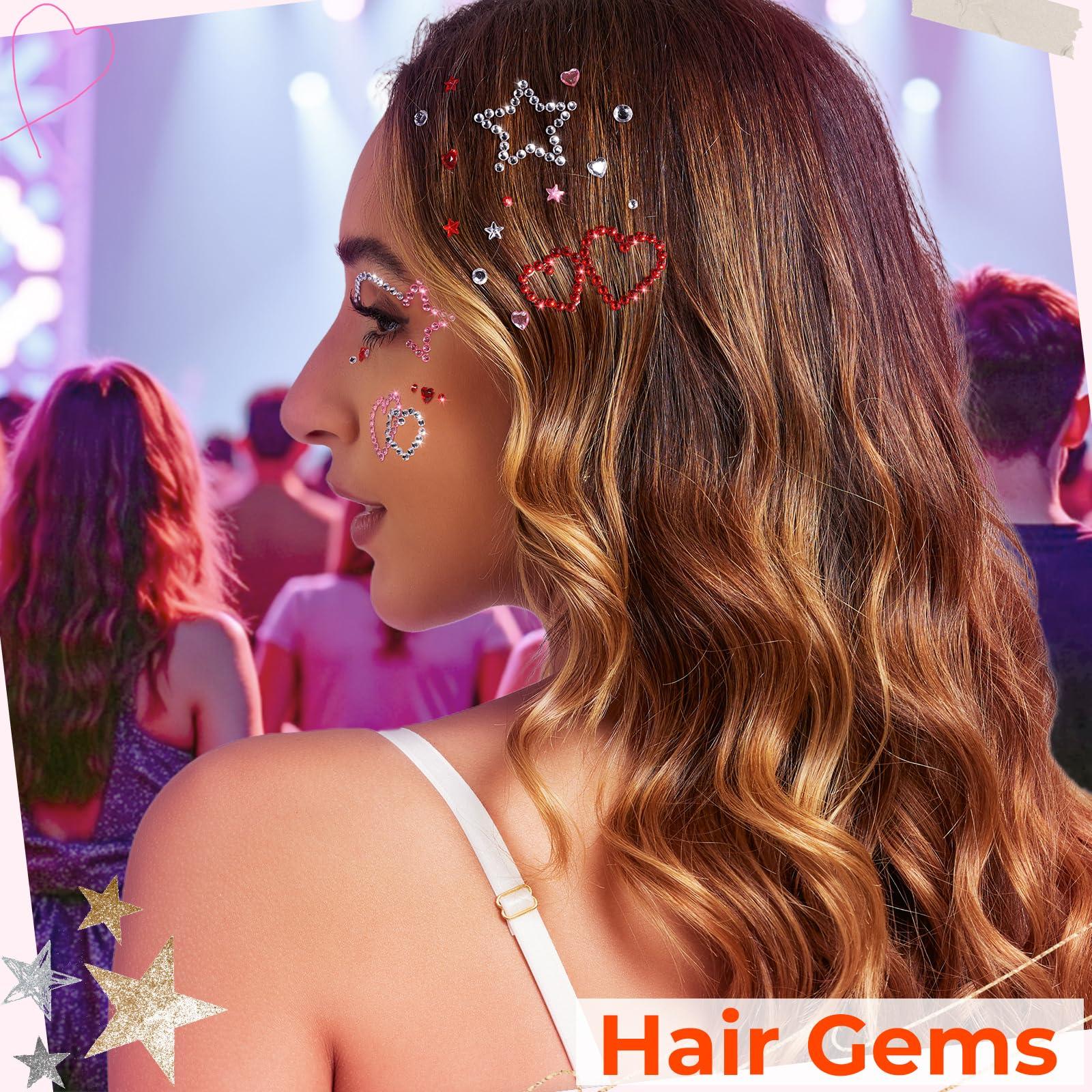 Strass pour le visage, étoiles - Body Jewelry Stickers avis et prix