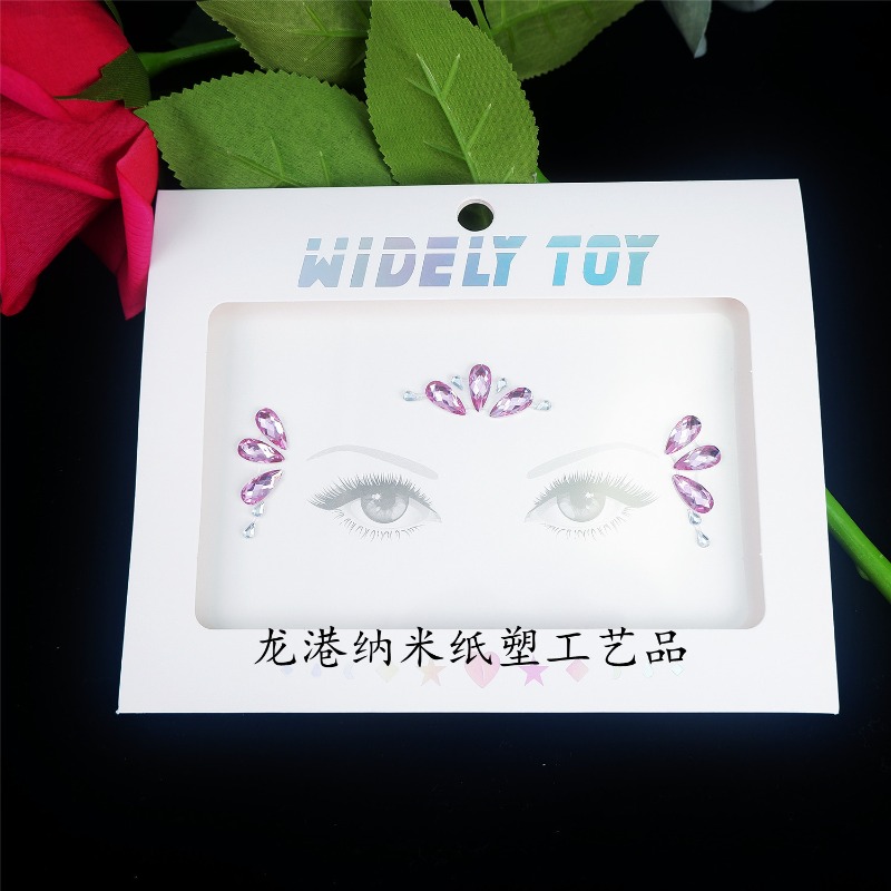 Autocollants visage scintillan - Body Jewelry Stickers avis et prix